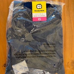 WonderWink Navy Slim Leg Scrub Pants (XS)